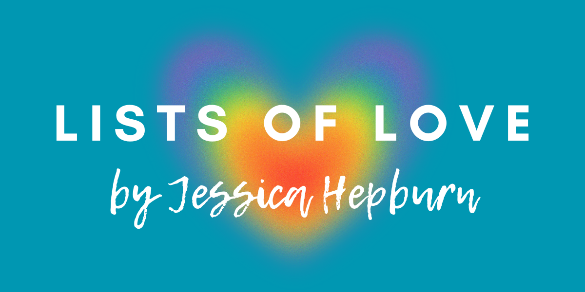Lists of Love by Jessica Hepburn